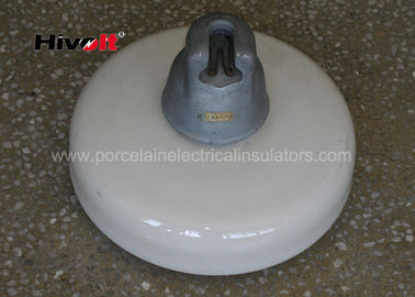 Suspendierungs-Isolator des Porzellan-160KN/weiße Porzellan-Isolatoren mit Zink-Ärmel